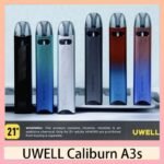 UWELL Caliburn A3S咖哩棒A3S POD電子煙主機官網評價說明書